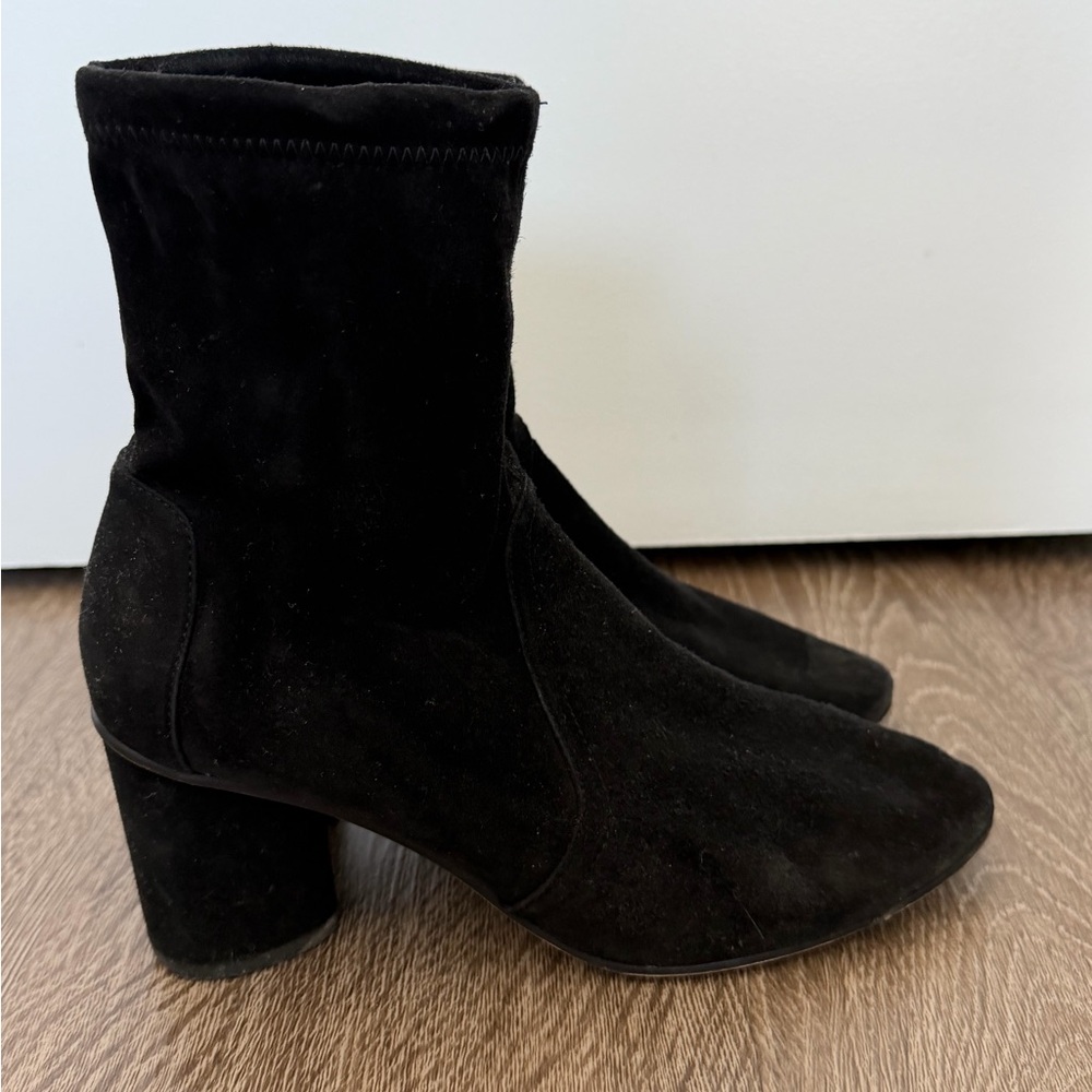 Stuart Weitzman Yuliana 60 Suede Ankle Boots